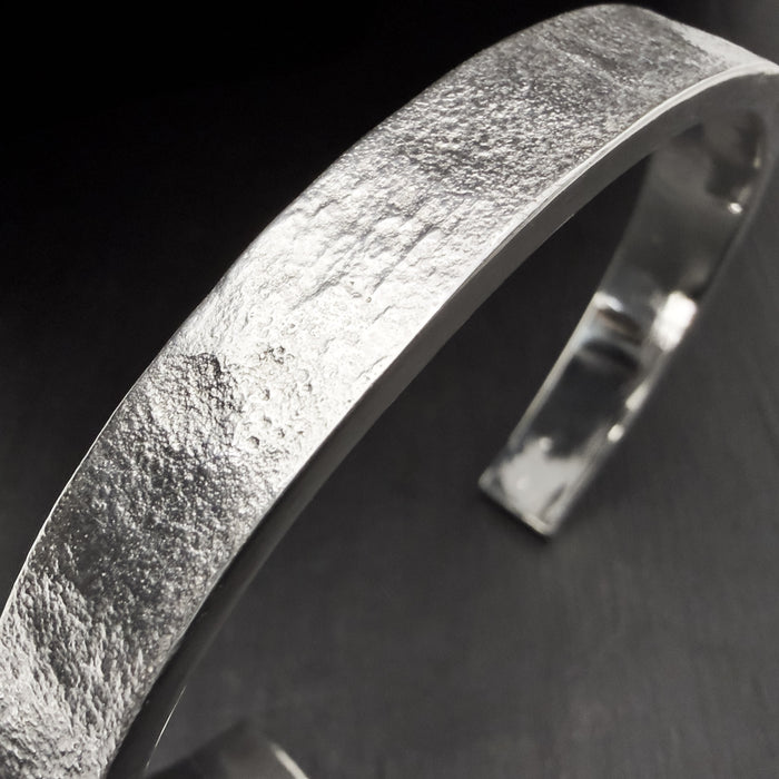 Handmade Heavy 925 Sterling Silver Cuff Bracelet
