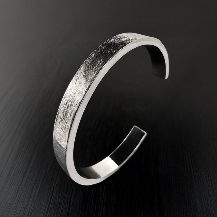 Handmade Heavy 925 Sterling Silver Cuff Bracelet