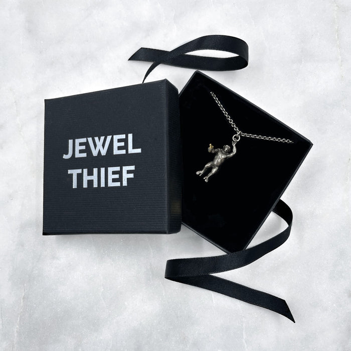 Chimp With A Gun Necklace