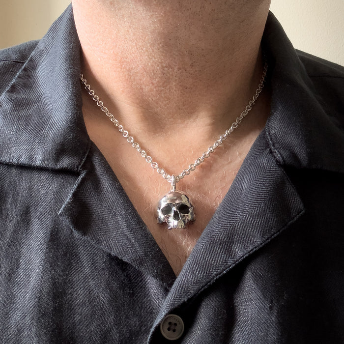 Jawless Skull Pendant