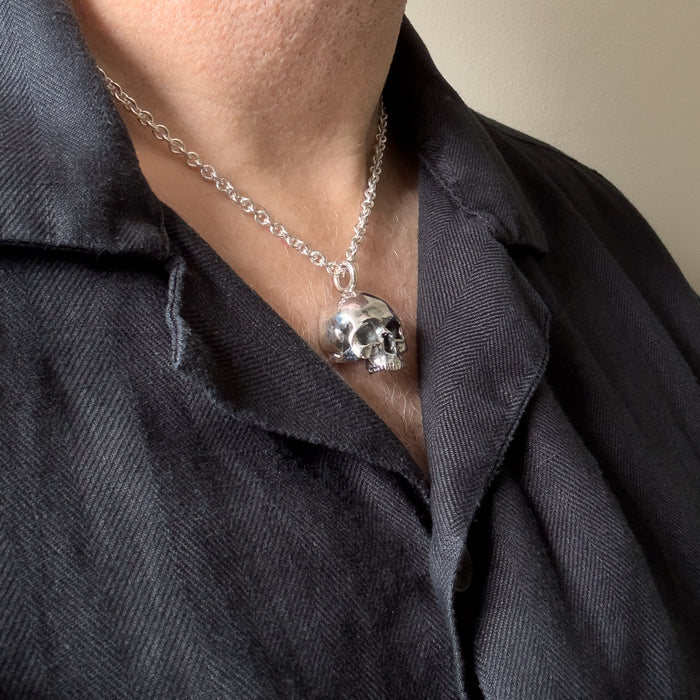 Jawless Skull Pendant