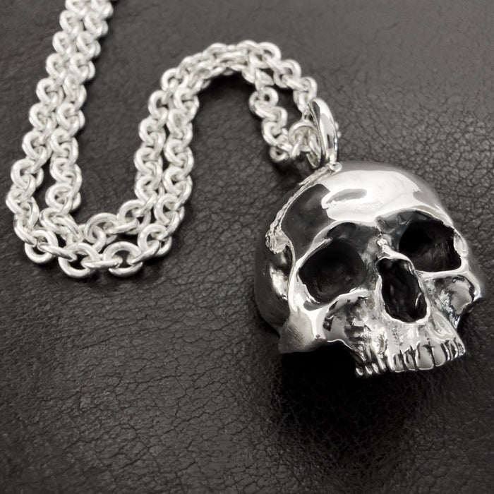 Jawless Skull Pendant