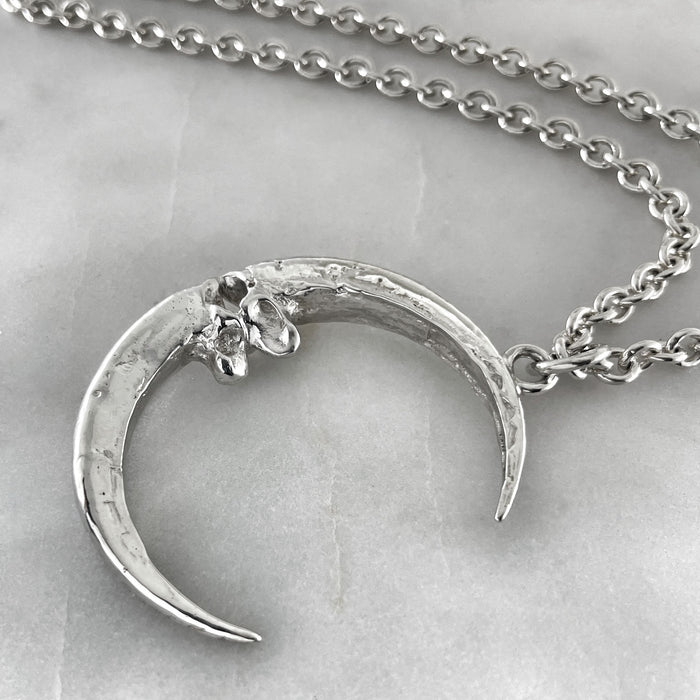 Crescent Moon Talon Pendant
