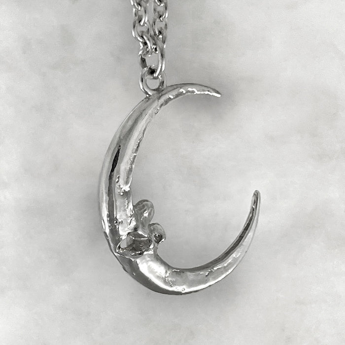Crescent Moon Talon Pendant
