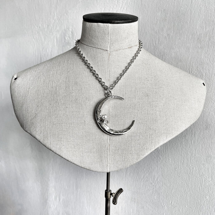 Crescent Moon Talon Pendant