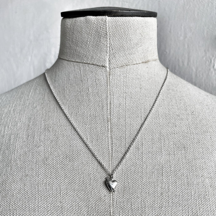 Heart And Arrow Pendant Necklace