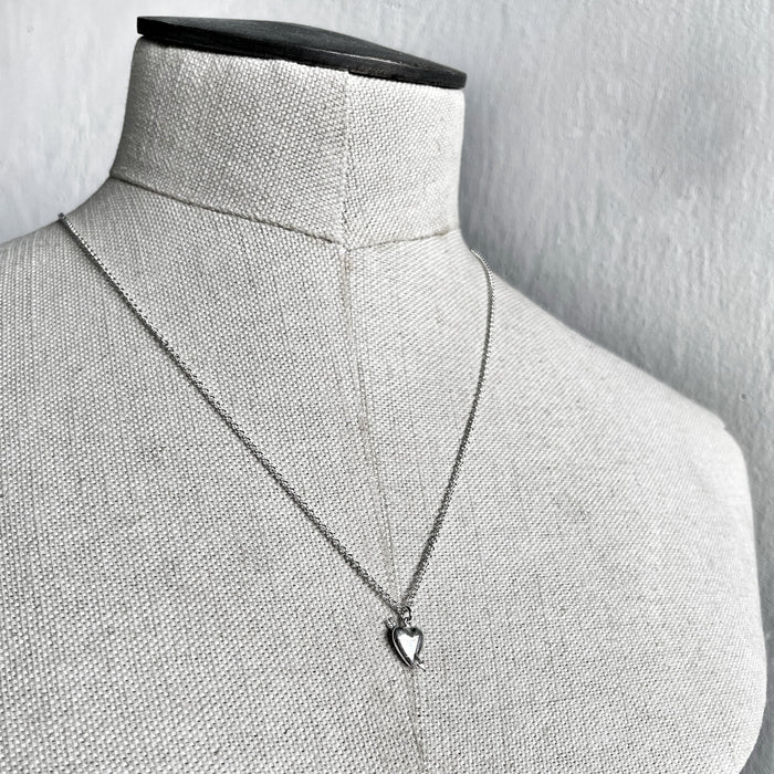 Heart And Arrow Pendant Necklace