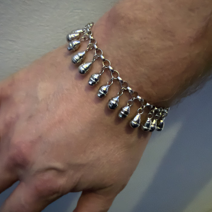 Sterling Silver Mermaid Pearl Bracelet