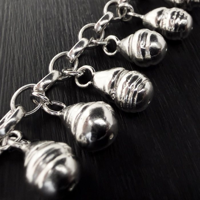 Sterling Silver Mermaid Pearl Bracelet