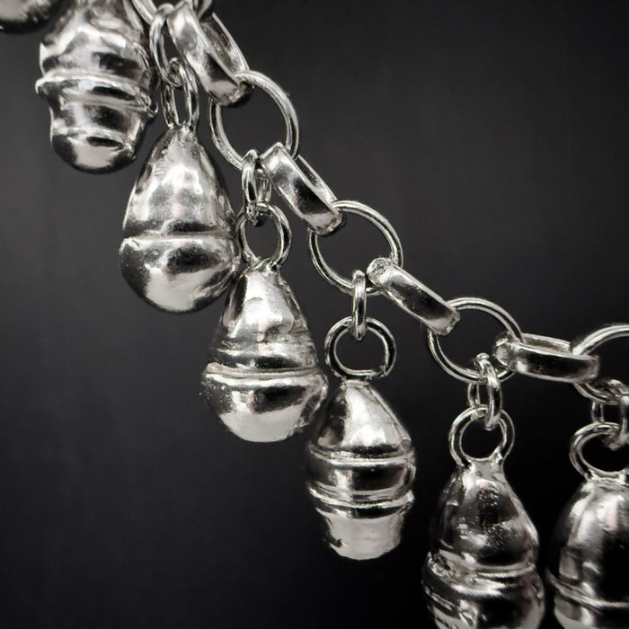 Sterling Silver Mermaid Pearl Bracelet