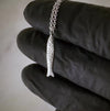 video of the jewel thief Brighton Silver fish Necklace, Sardine Necklace