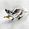 rat pendant detail