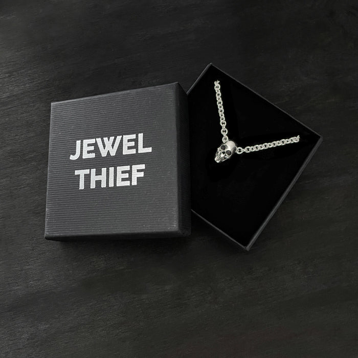 Sterling Silver Skull Necklace