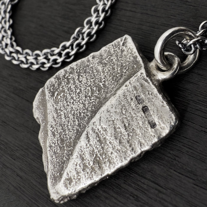 Handmade Sterling Silver Cross Pendant