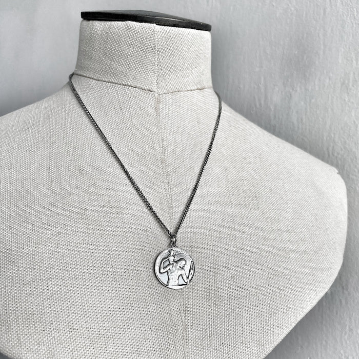 Vintage St Christopher Necklace