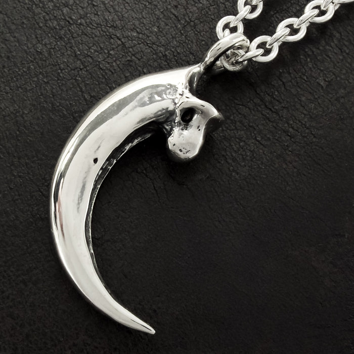 Hand Cast Bald Eagle Talon Pendant