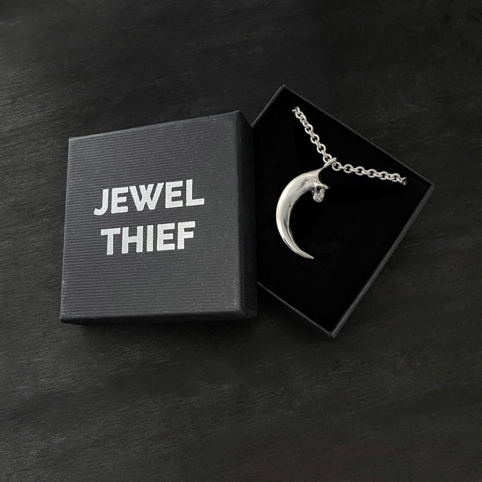 Hand Cast Bald Eagle Talon Pendant