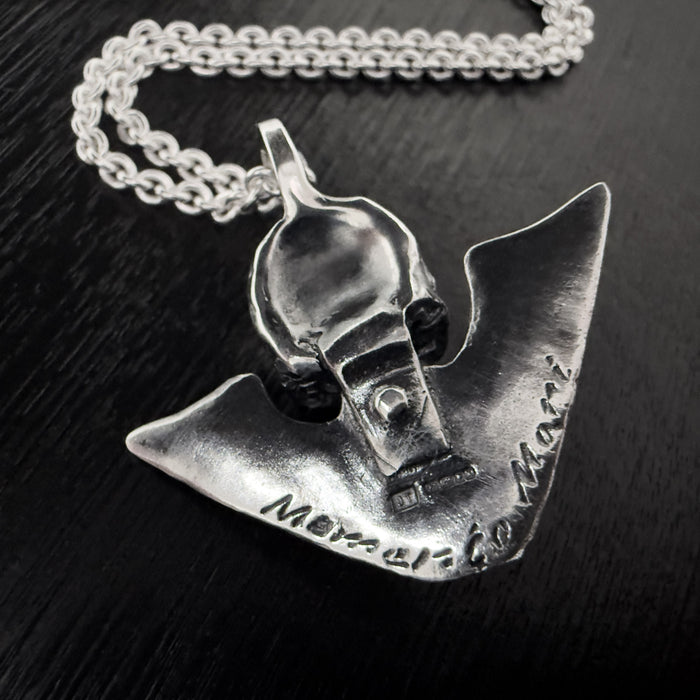 Victory Skull Silver Pendant