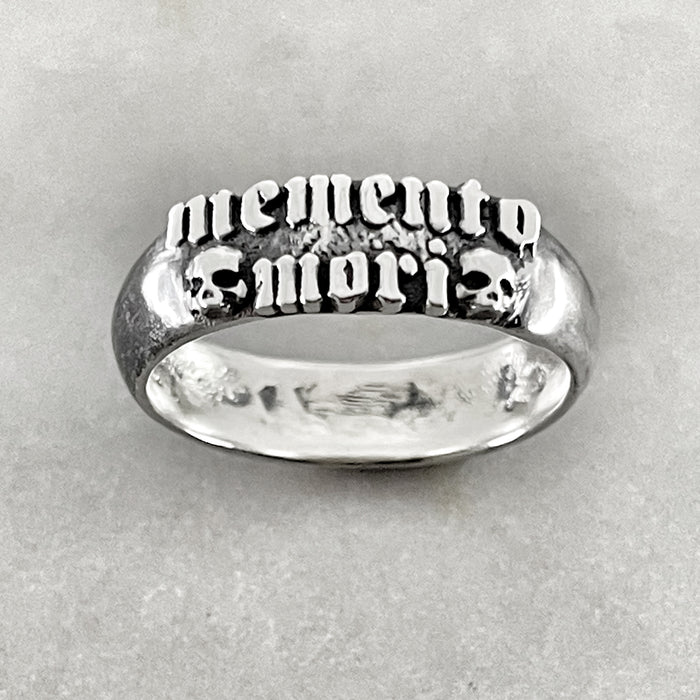Two Skull Memento Mori Ring