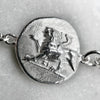 greek coin drop pendant necklace jewel thief Brighton