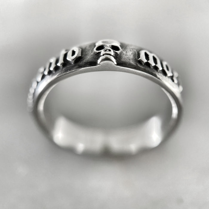mori ring, skull ring, jewel thief brighton