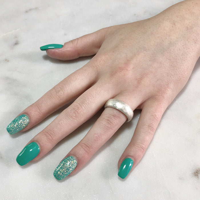 7.9mm Polished Silver Band