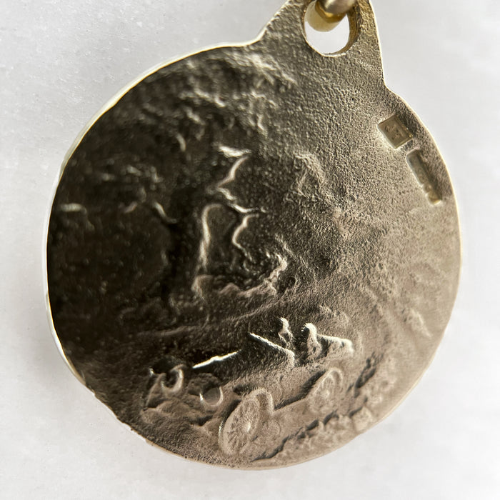 Solid 9k St Christopher Medal