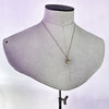 gold greek lion coin pendant necklace