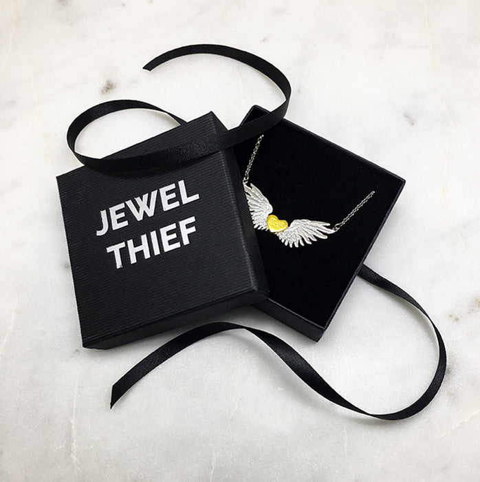 Large Bone Cross Gold Earrings