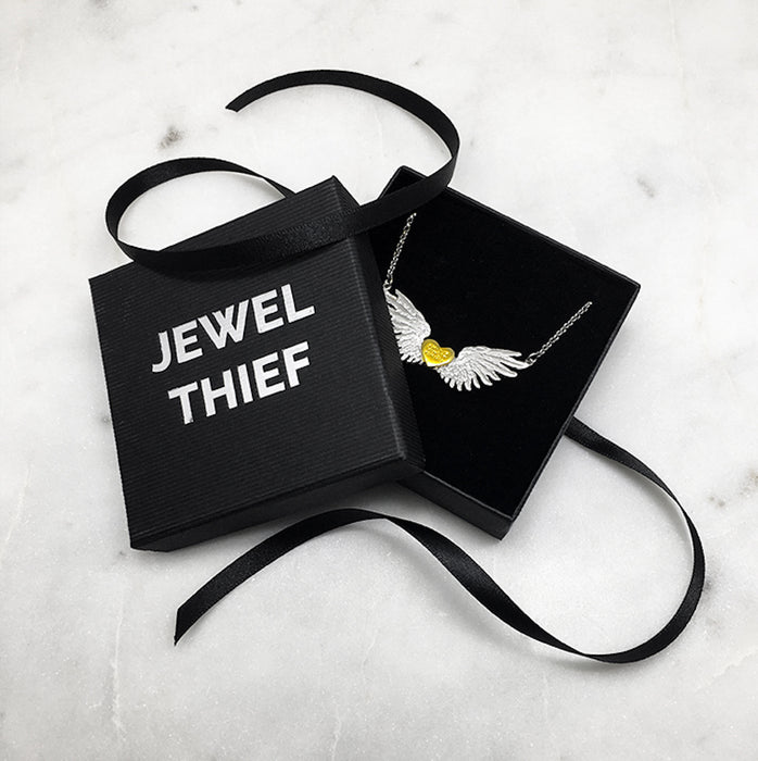 Gun Toting Frenchie Gold Earrings