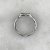 skull and crossbones ring full side view