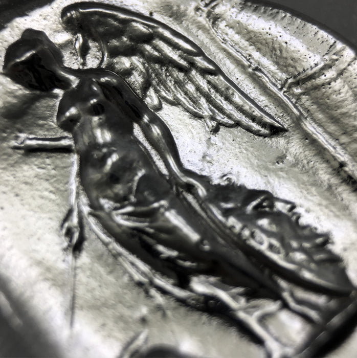 Silver Angel Seal Necklace