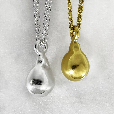 baroque pearl drop pendant necklace jewel thief Brighton