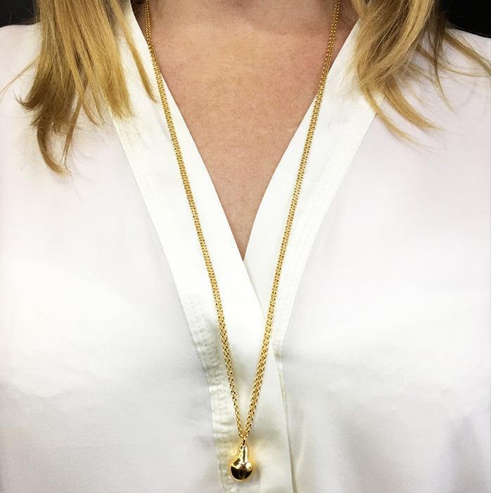baroque pearl drop pendant necklace jewel thief Brighton