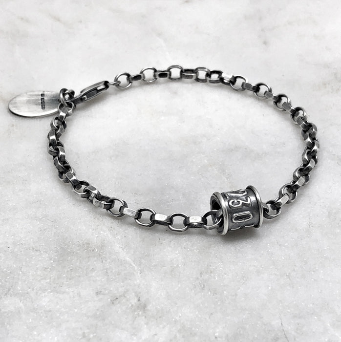 Pigeon Ring Bracelet, Silver Bracelet, Bird Ring Bracelet