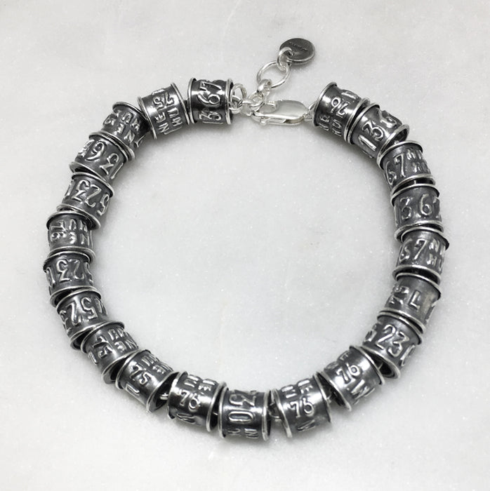 Pigeon Ring Silver Bracelet