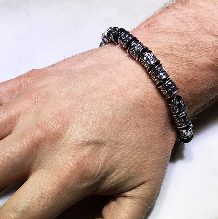 Pigeon Ring Silver Bracelet