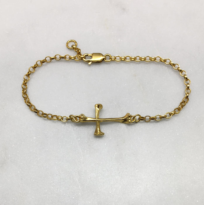 cross bracelet jewel thief Brighton