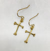 cross earrings jewel thief Brighton