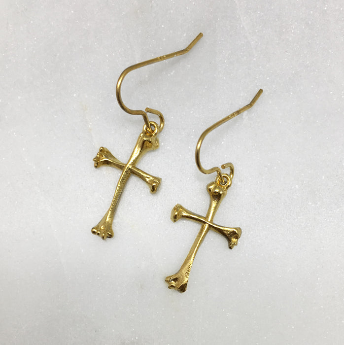 cross earrings jewel thief Brighton