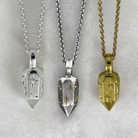 Celestial moons stars Crystal Pendant jewel thief Brighton