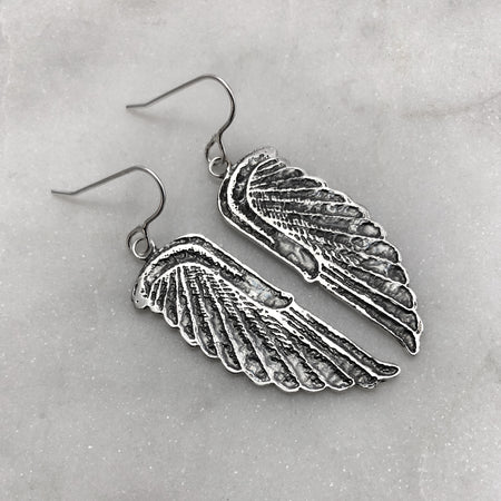Egyptian wing earrings jewel thief Brighton