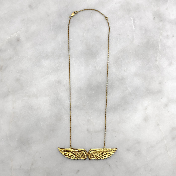 Egyptian wing necklace jewel thief Brighton
