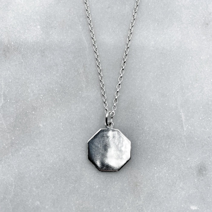 St. Christopher Necklace Silver