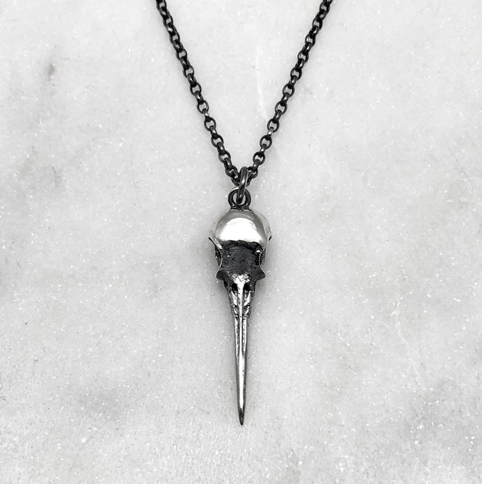 Hummingbird Skull Necklace