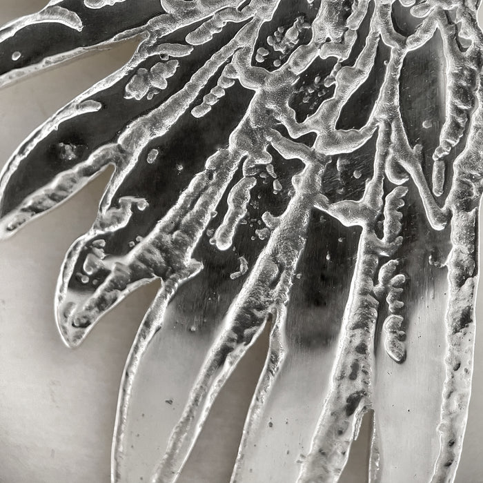 Large Silver Wing Pendant