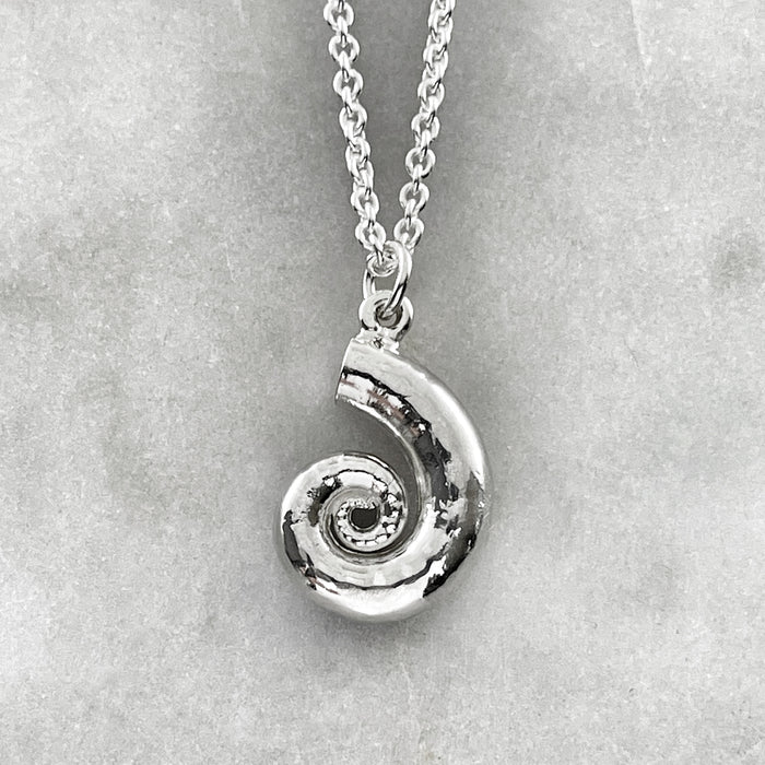 Silver Shell Necklace
