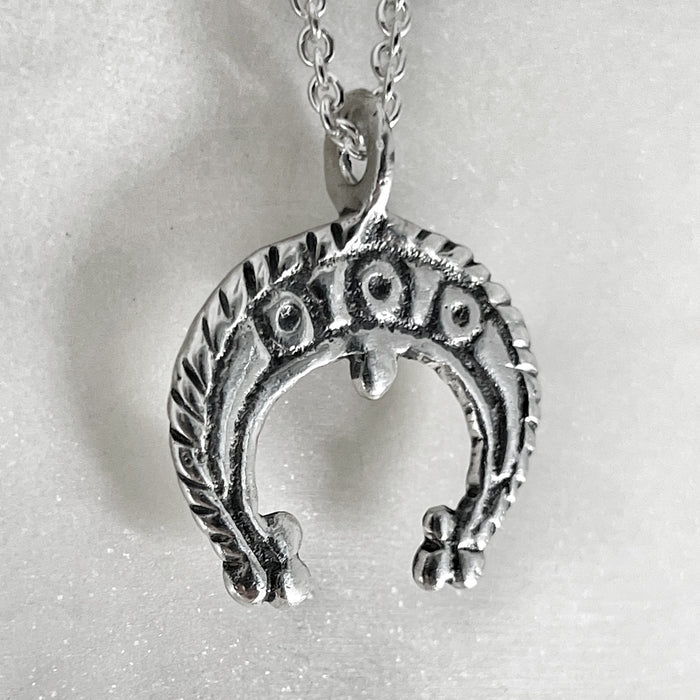 Medieval Crescent Moon Necklace