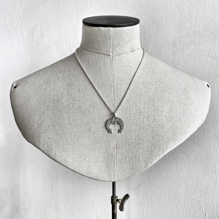 Medieval Crescent Moon Necklace