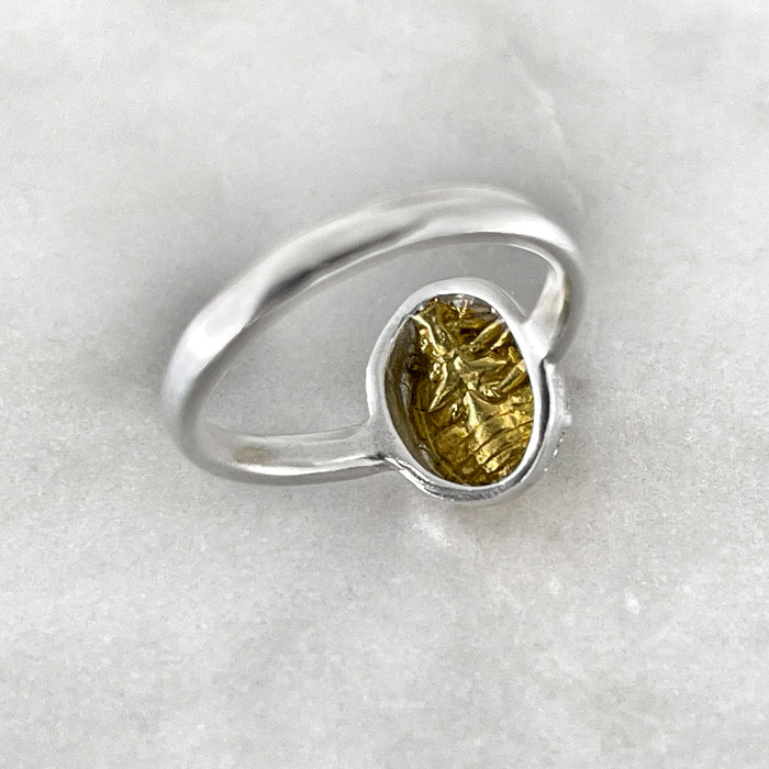Golden Scarab Ring